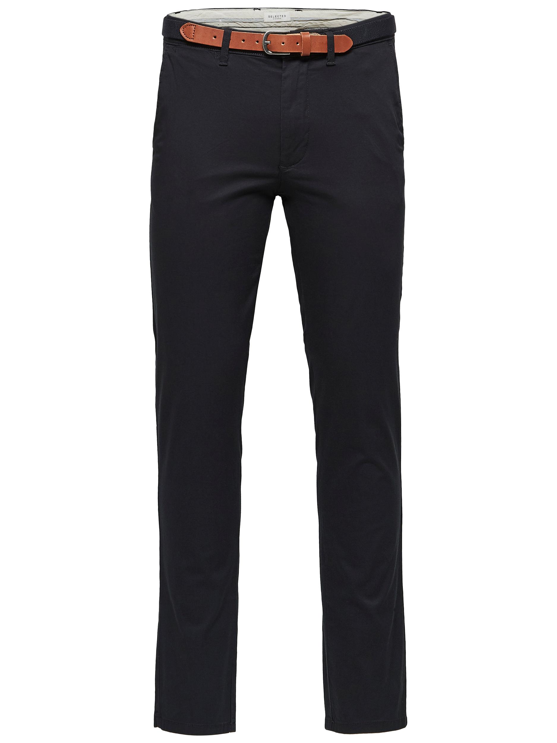 SLHSLIM-YARD BLACK PANTS W NOOS