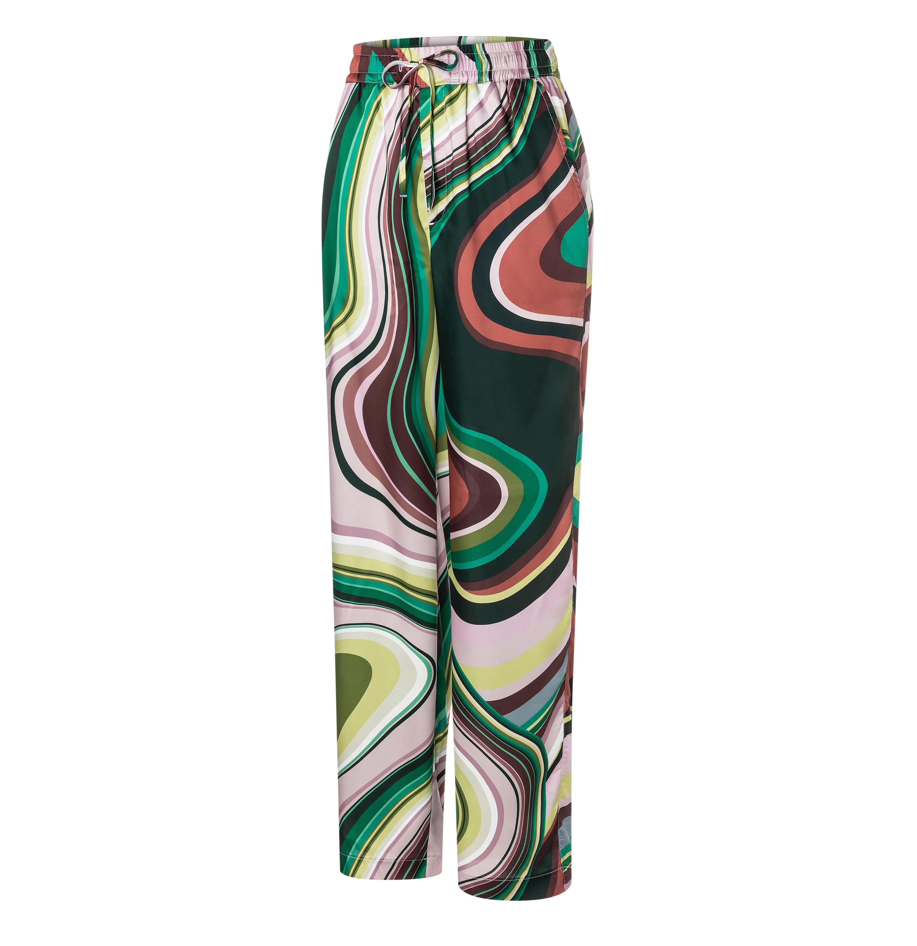 MAC JEANS - ESTHER, Fluid summer satin