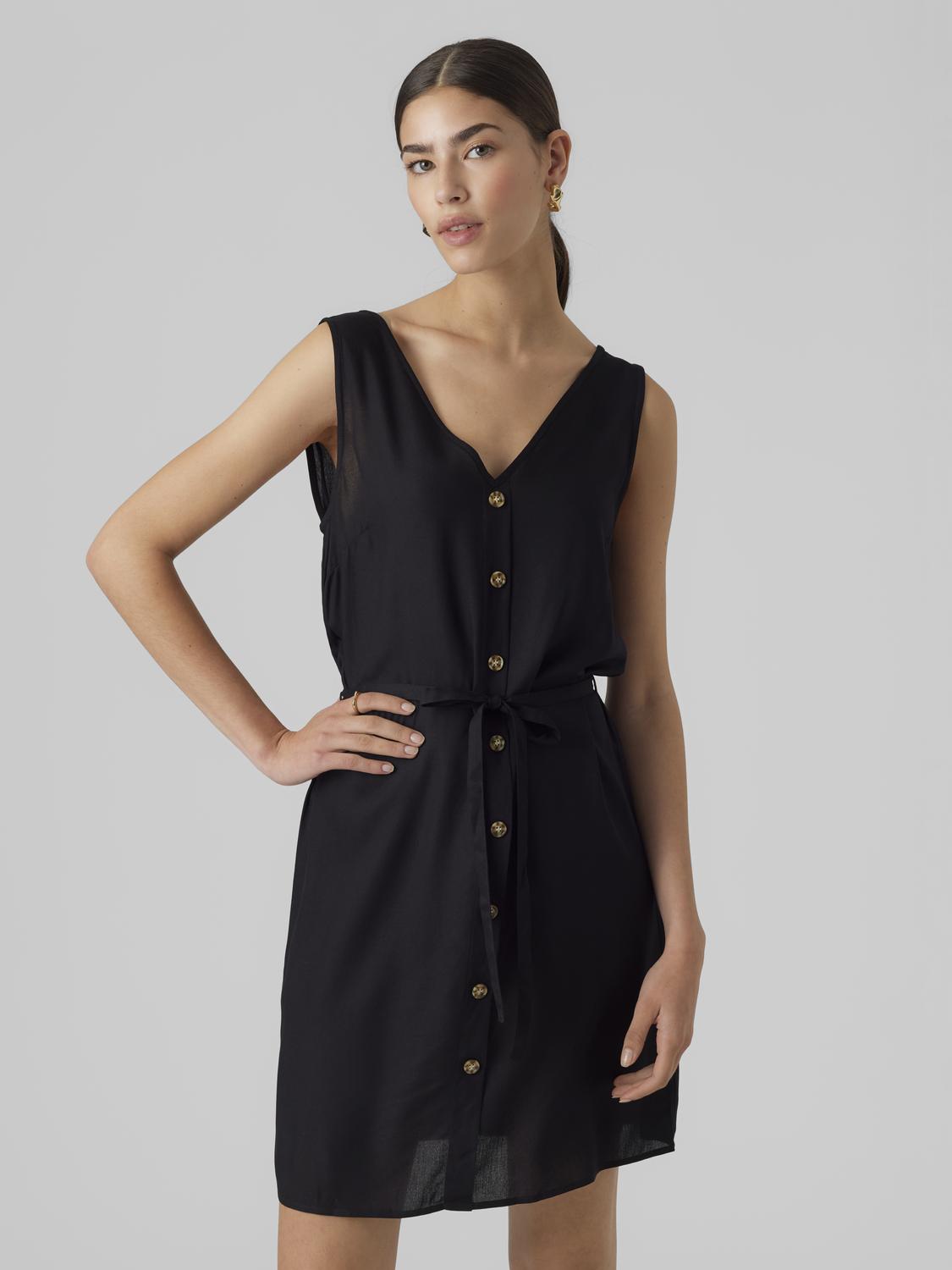 VMBUMPY SL SHORT DRESS WVN GA