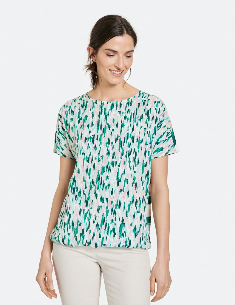Shirt mit Mustermix EcoVero