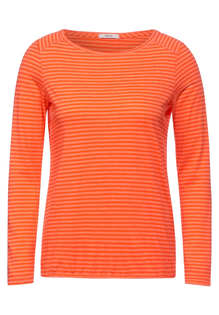 Shirt mit Streifen Muster