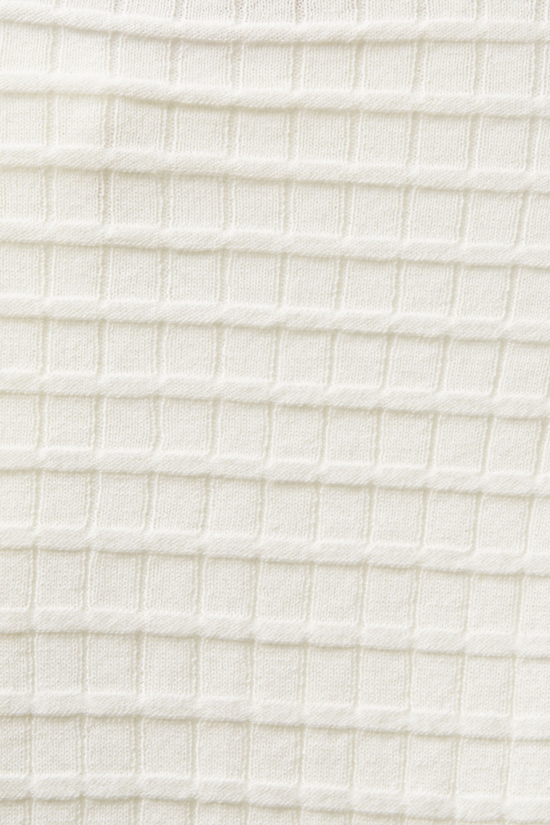 Strukturierter Strickpullover