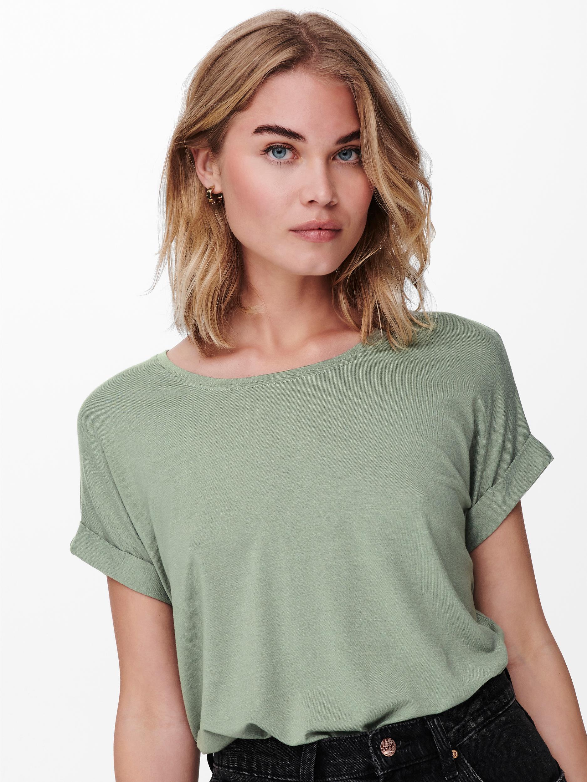 ONLMOSTER S/S O-NECK TOP NOOS JRS