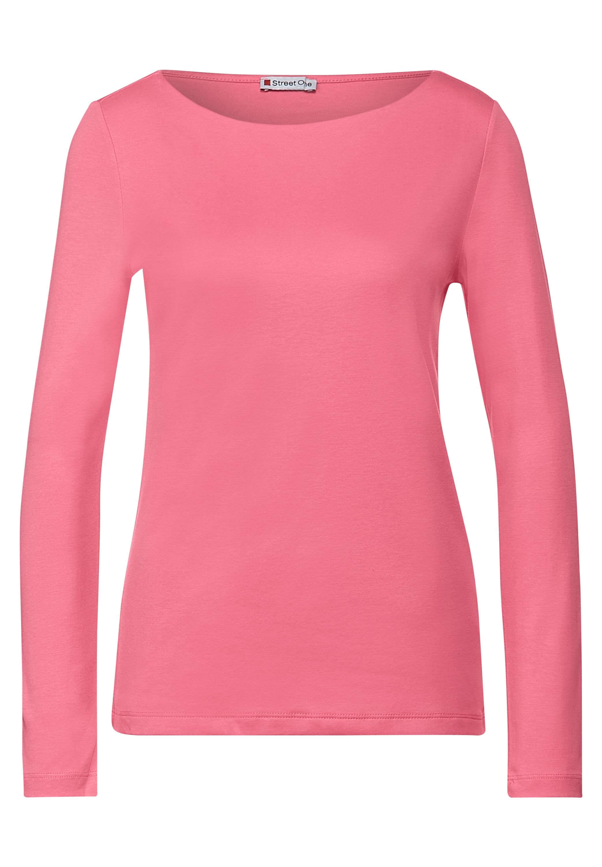 Shirt in Unifarbe