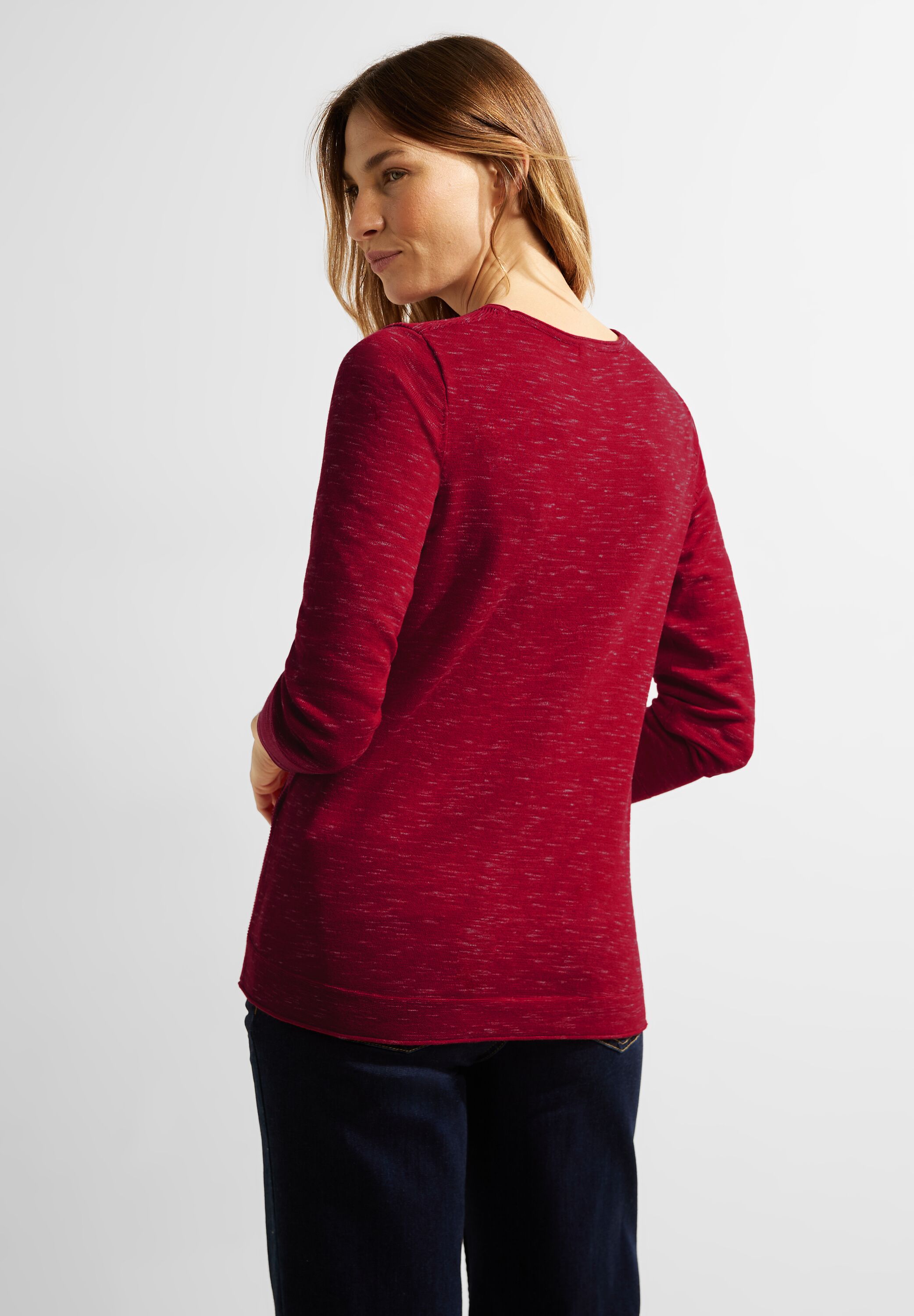 Strickpullover mit Struktur