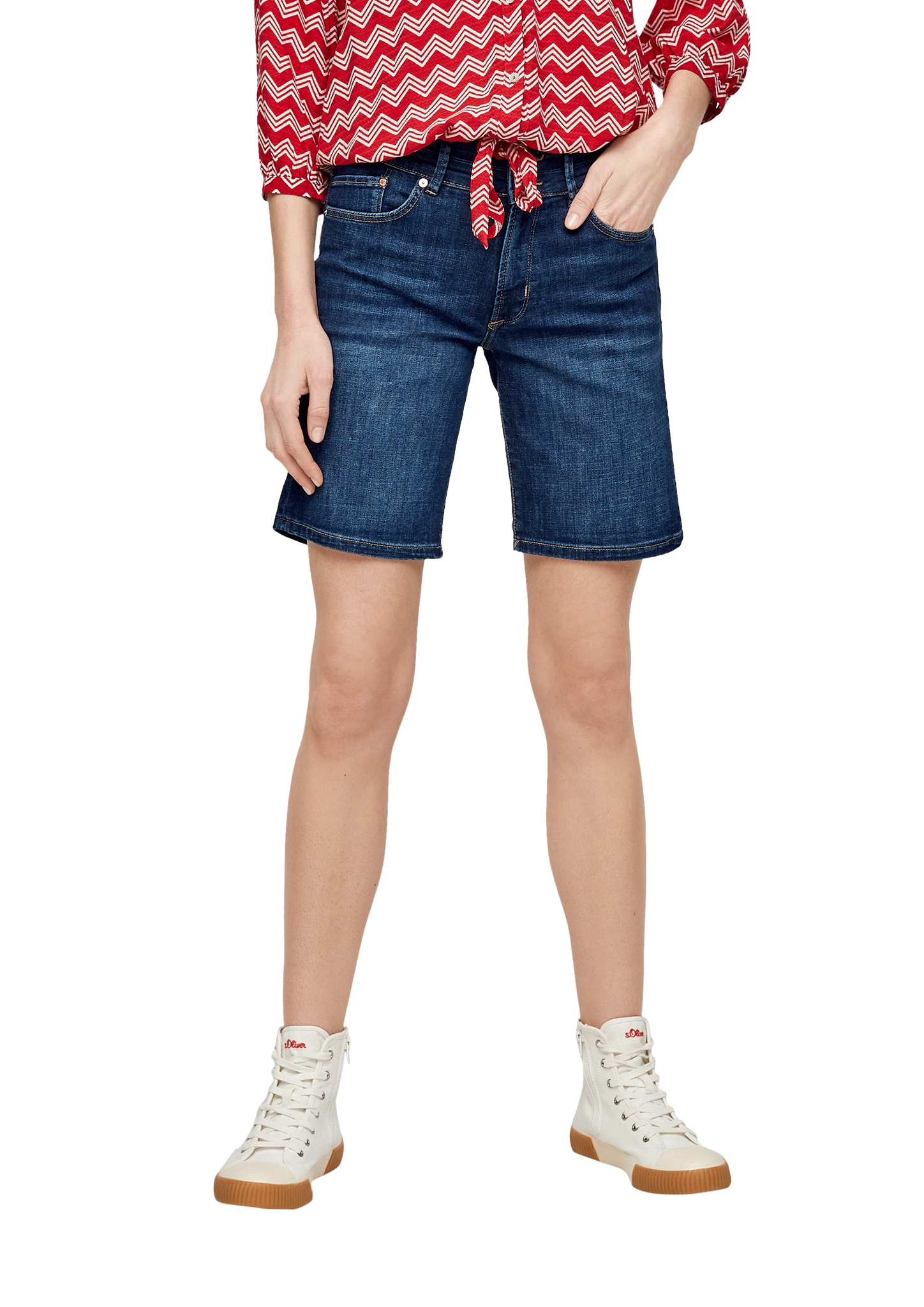 Denim-Bermuda
