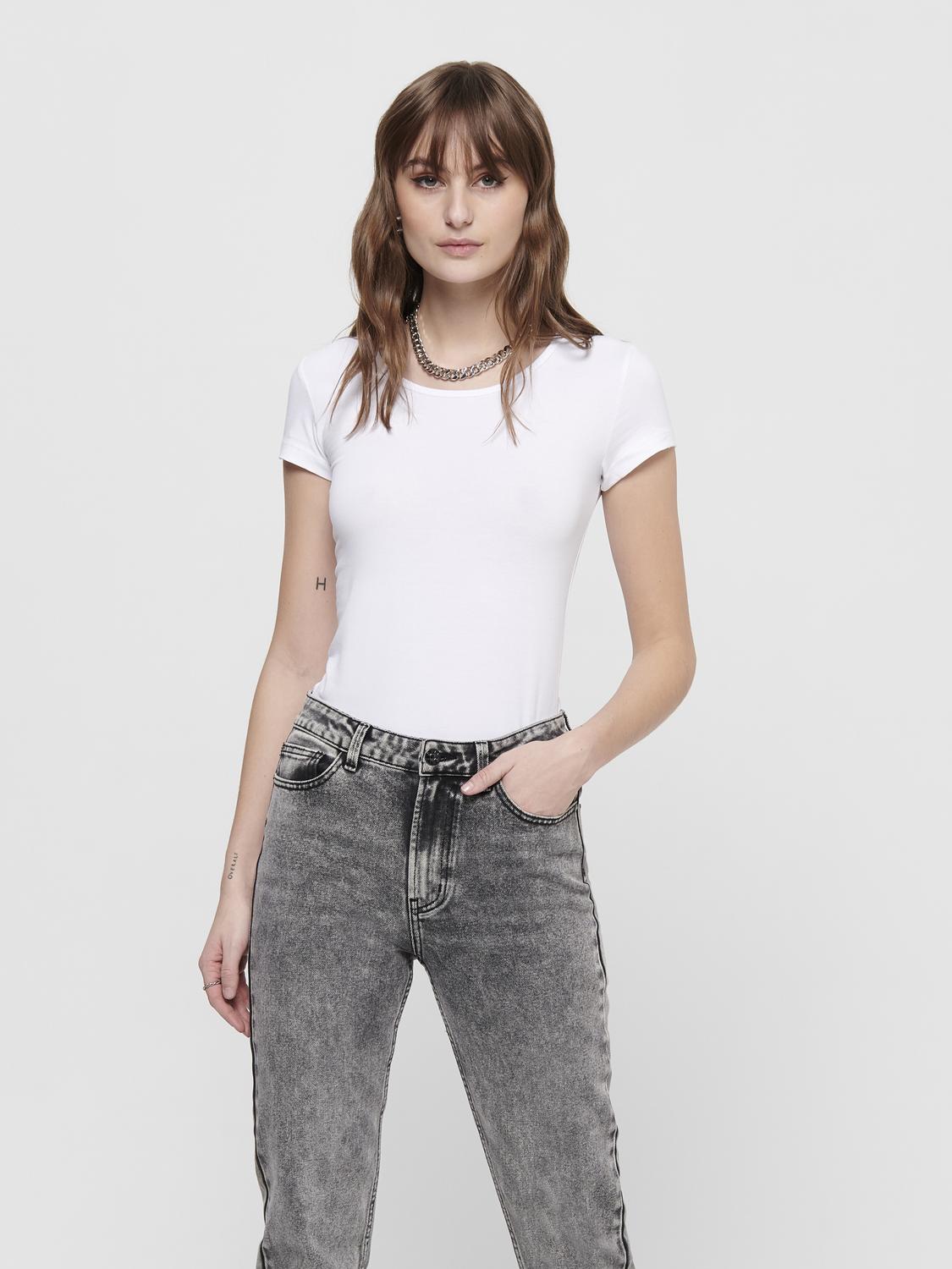 ONLLIVE LOVE S/S ONECK TOP NOOS JRS