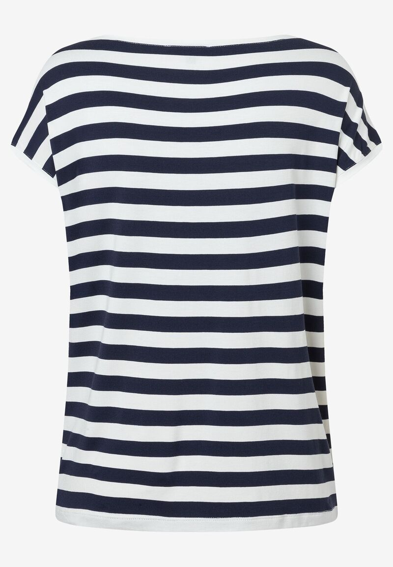 Streifenshirt  marine/ecru  Sommer-Kollektion