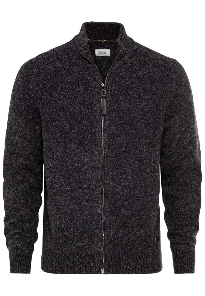 Strickjacke mit Wollanteil
