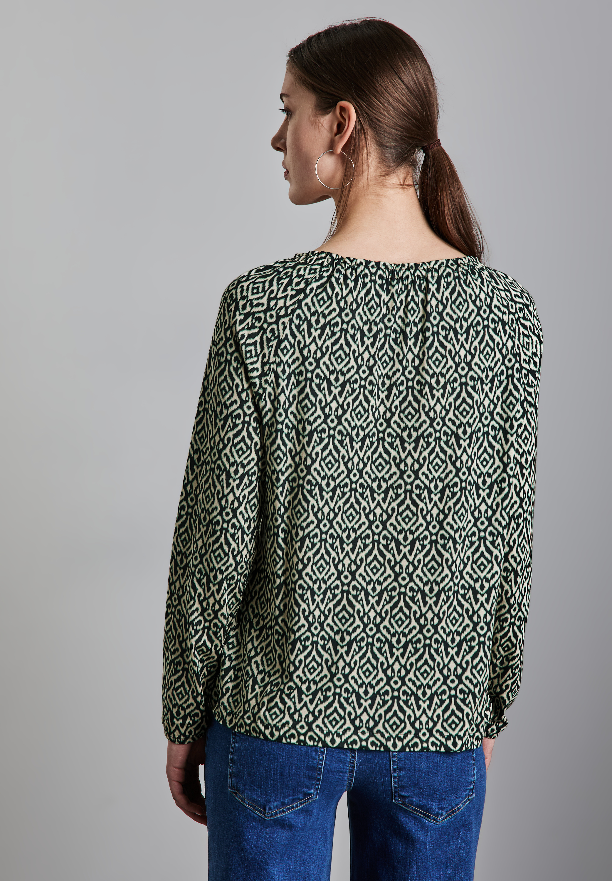 Bedrucktes Raglan Shirt