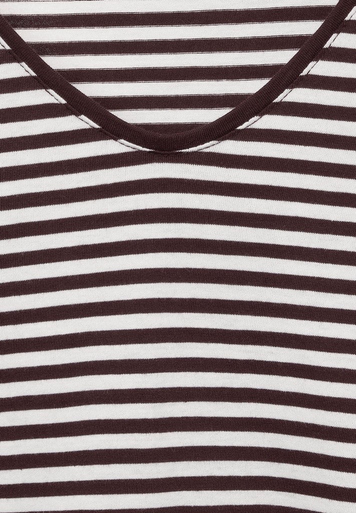 Shirt mit Streifen Muster