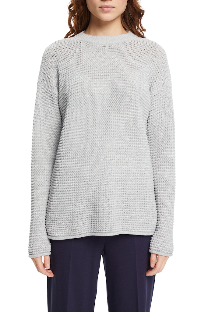 Pullover aus Strukturstrick