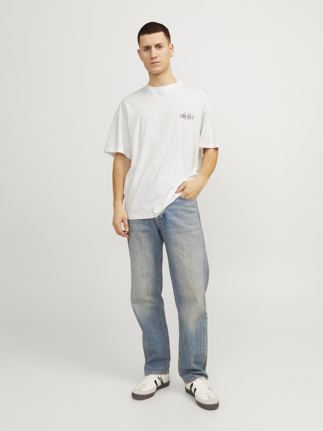 JORNOTO TYPE PHOTO TEE SS CREW NECK LN