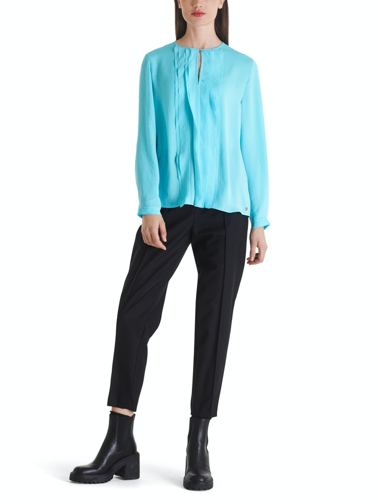 Bluse mit Volantdetails