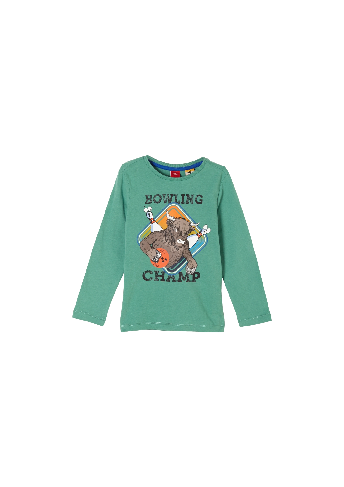 Jersey-Langarmshirt