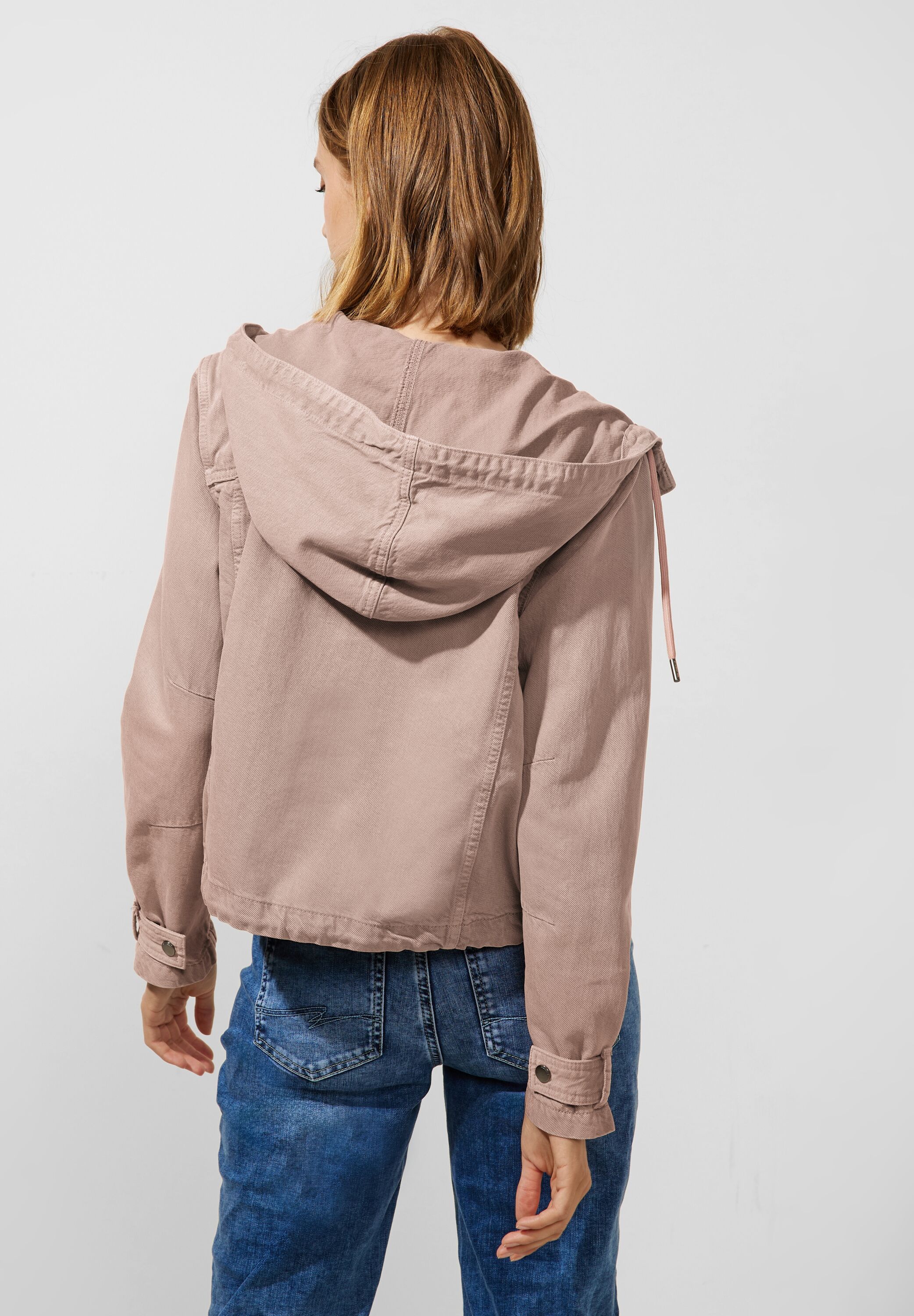 Softe Hoodie Denimjacke