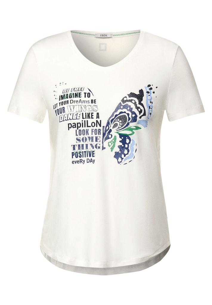 T-Shirt mit Frontprint