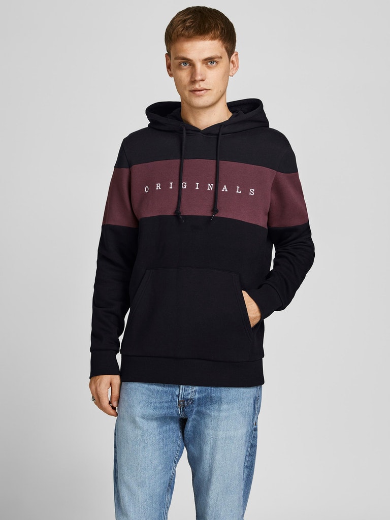 JORCOPENHAGEN BLOCK SWEAT HOOD BF LN