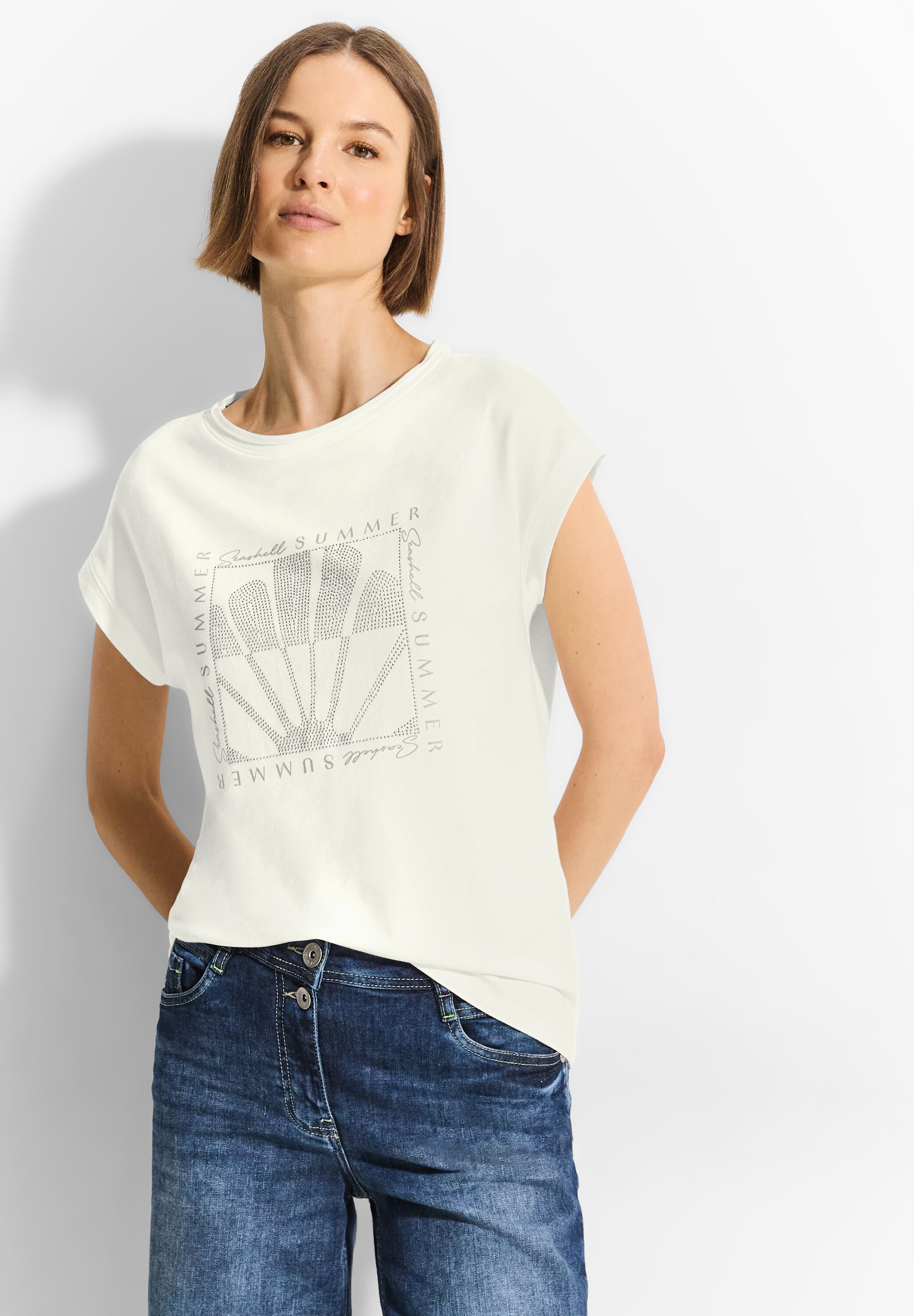 T-Shirt mit Frontprint