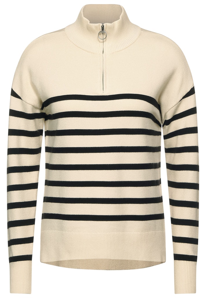 Pullover mit Zipper