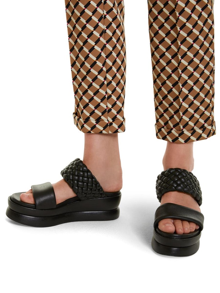 Jerseyhose mit Graphic-Muster