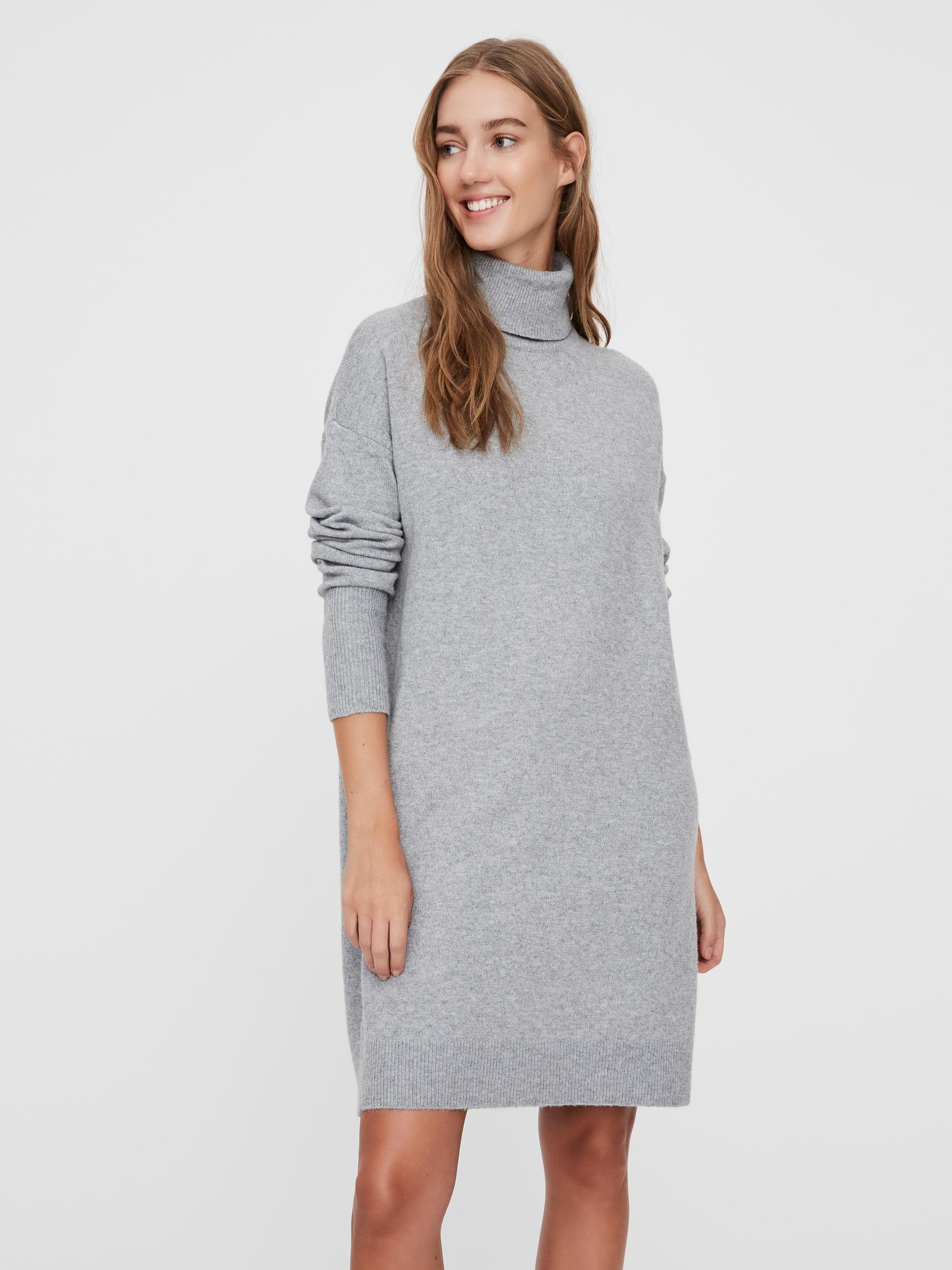 VMBRILLIANT LS ROLLNECK DRESS GA NOOS