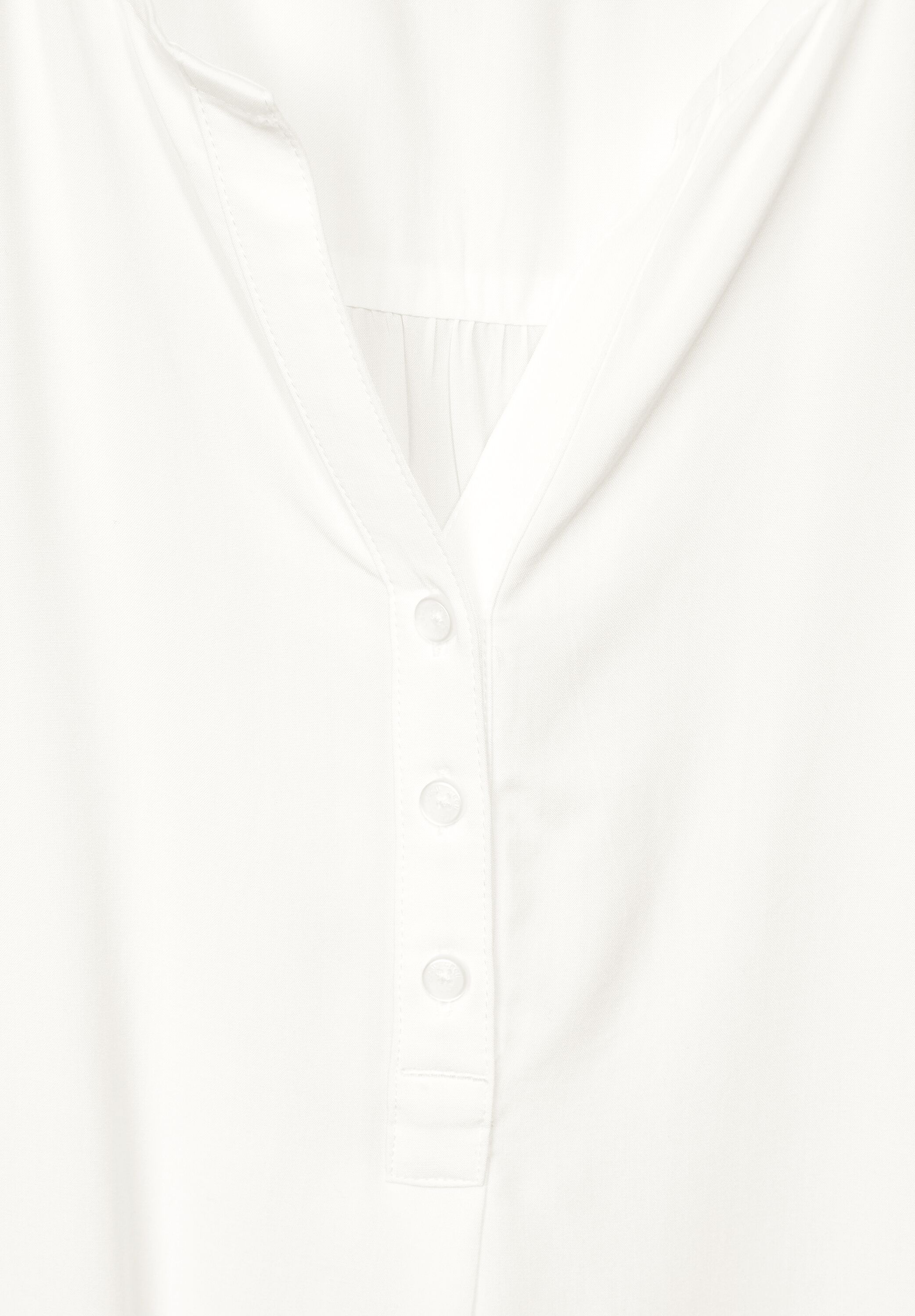 Unifarbene Basic Bluse