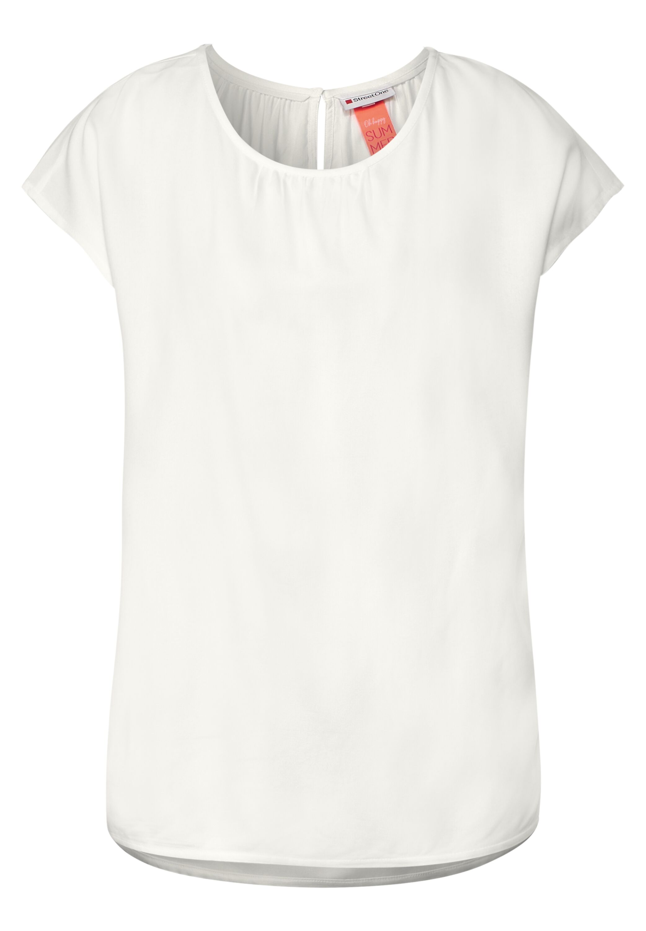 Bluse mit Raffungen