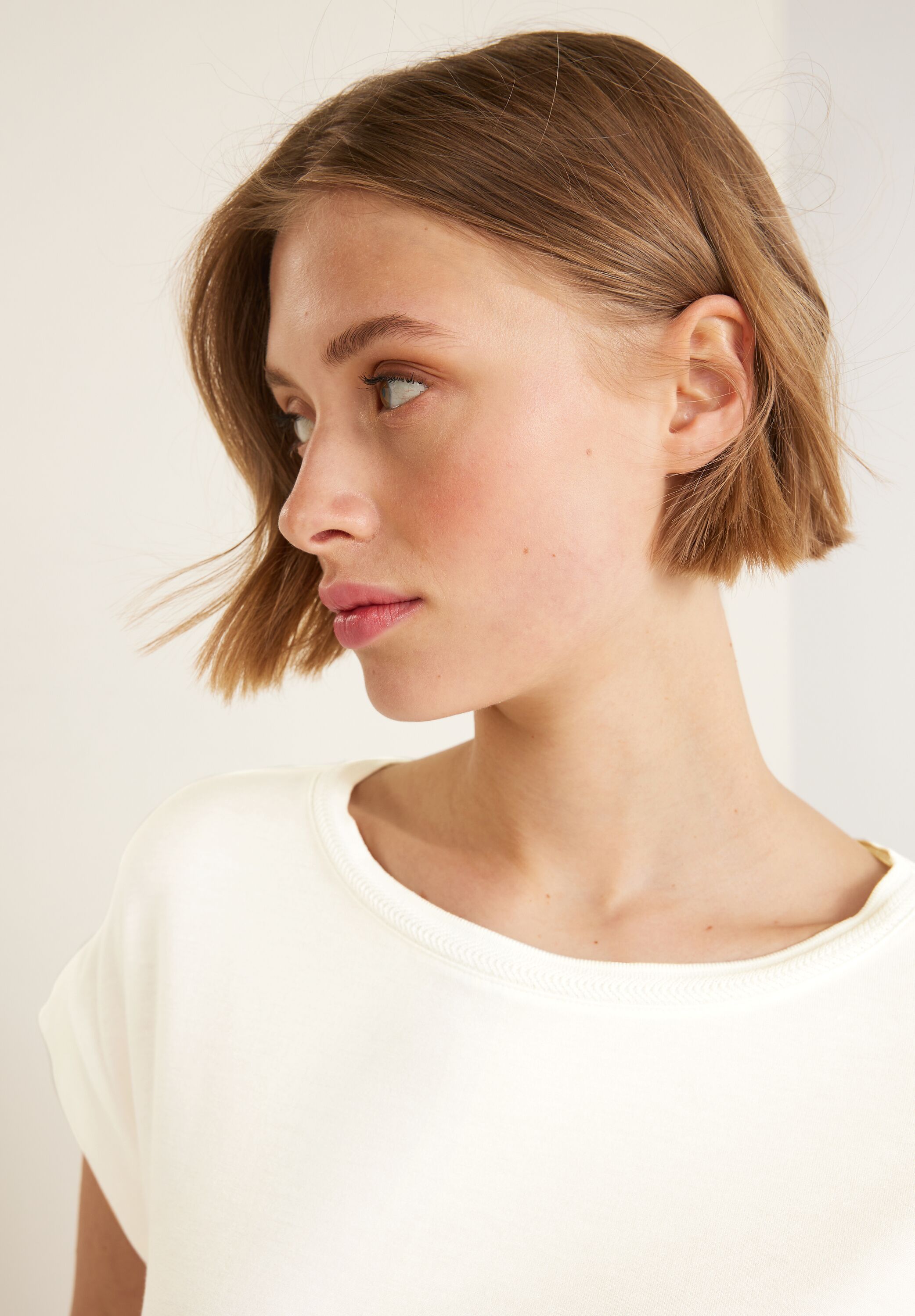 T-Shirt mit Stricktape