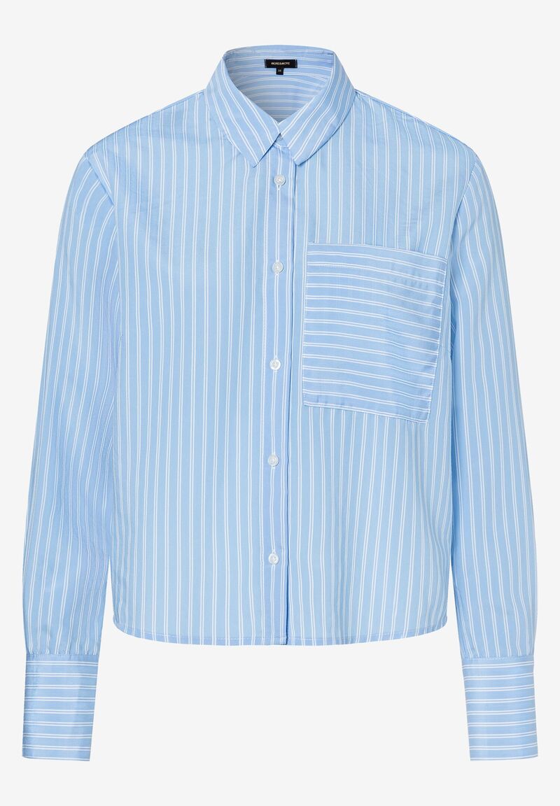 Streifenbluse  hellblau/weiß  Frühjahrs-Kollektion