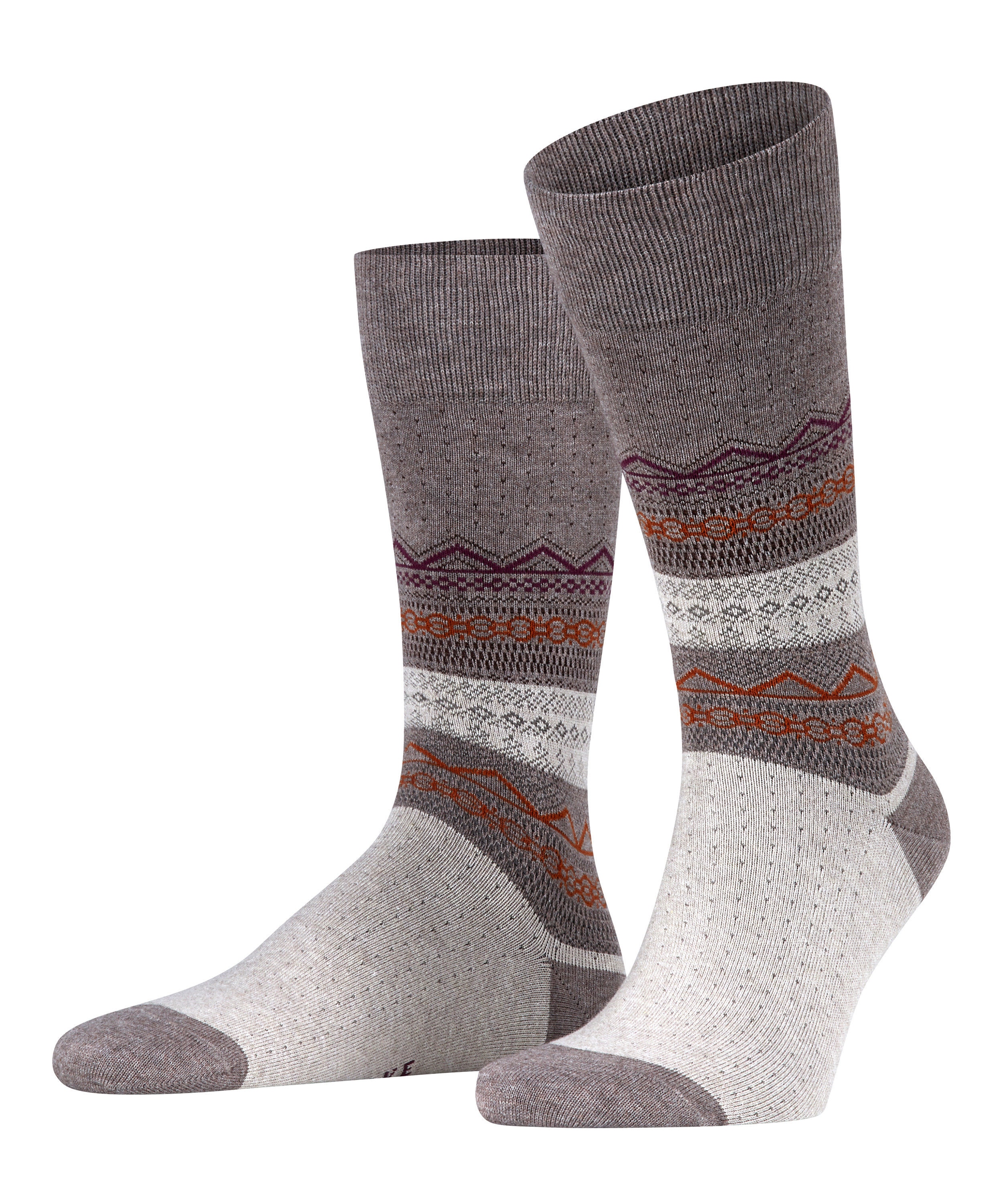 Socken Folksy Winter