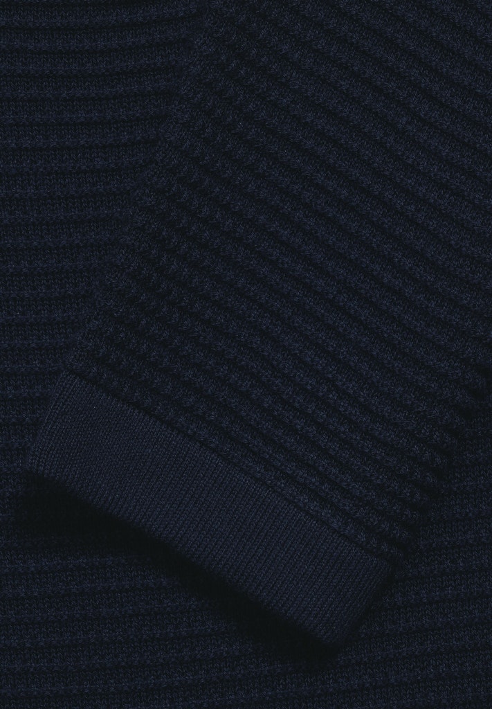 Pullover mit Strick-Struktur