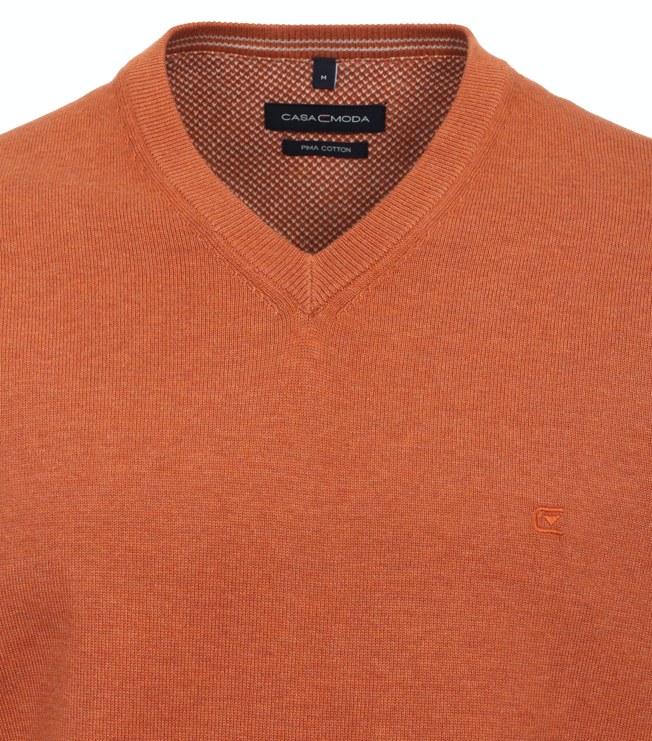 Pullover mit V-Ausschnitt uni 004430