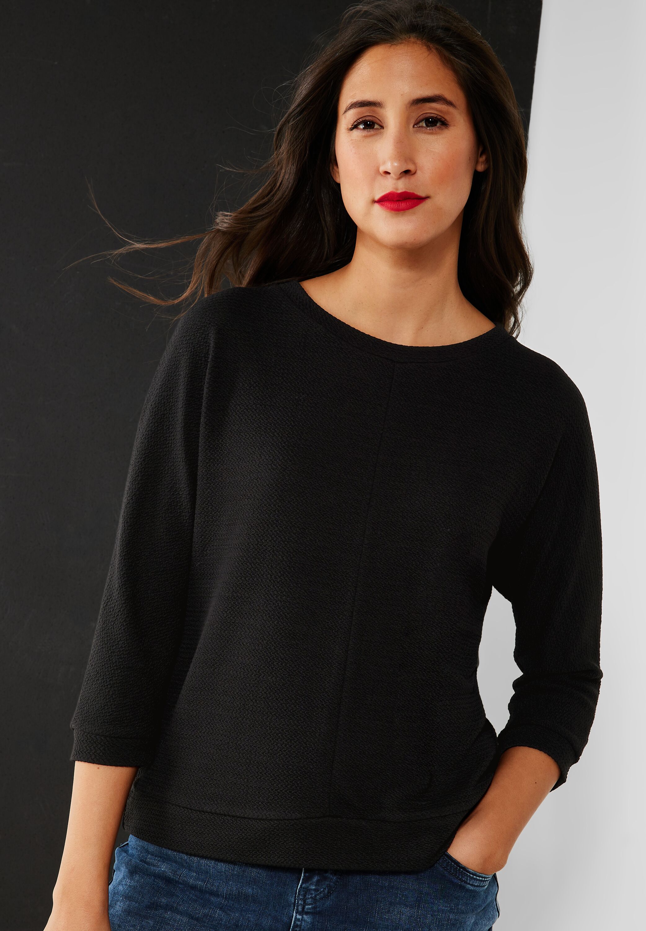 Shirt mit Struktur