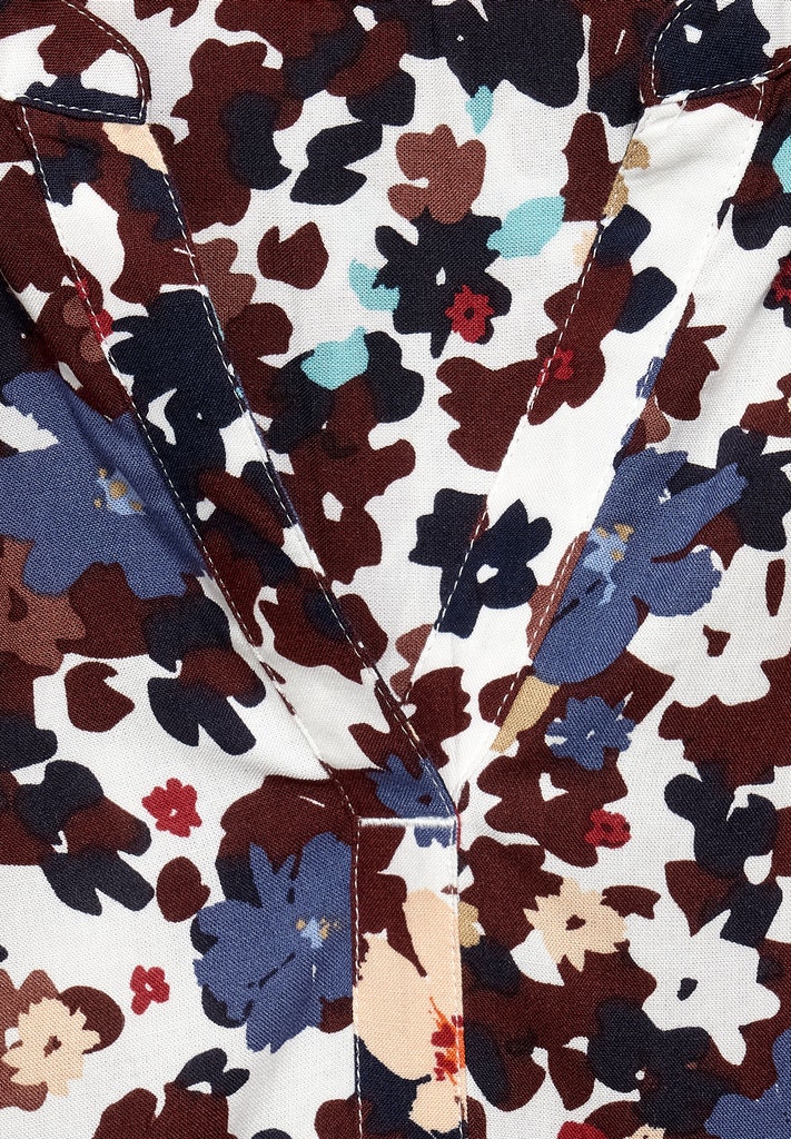 Bluse mit Blumen Print