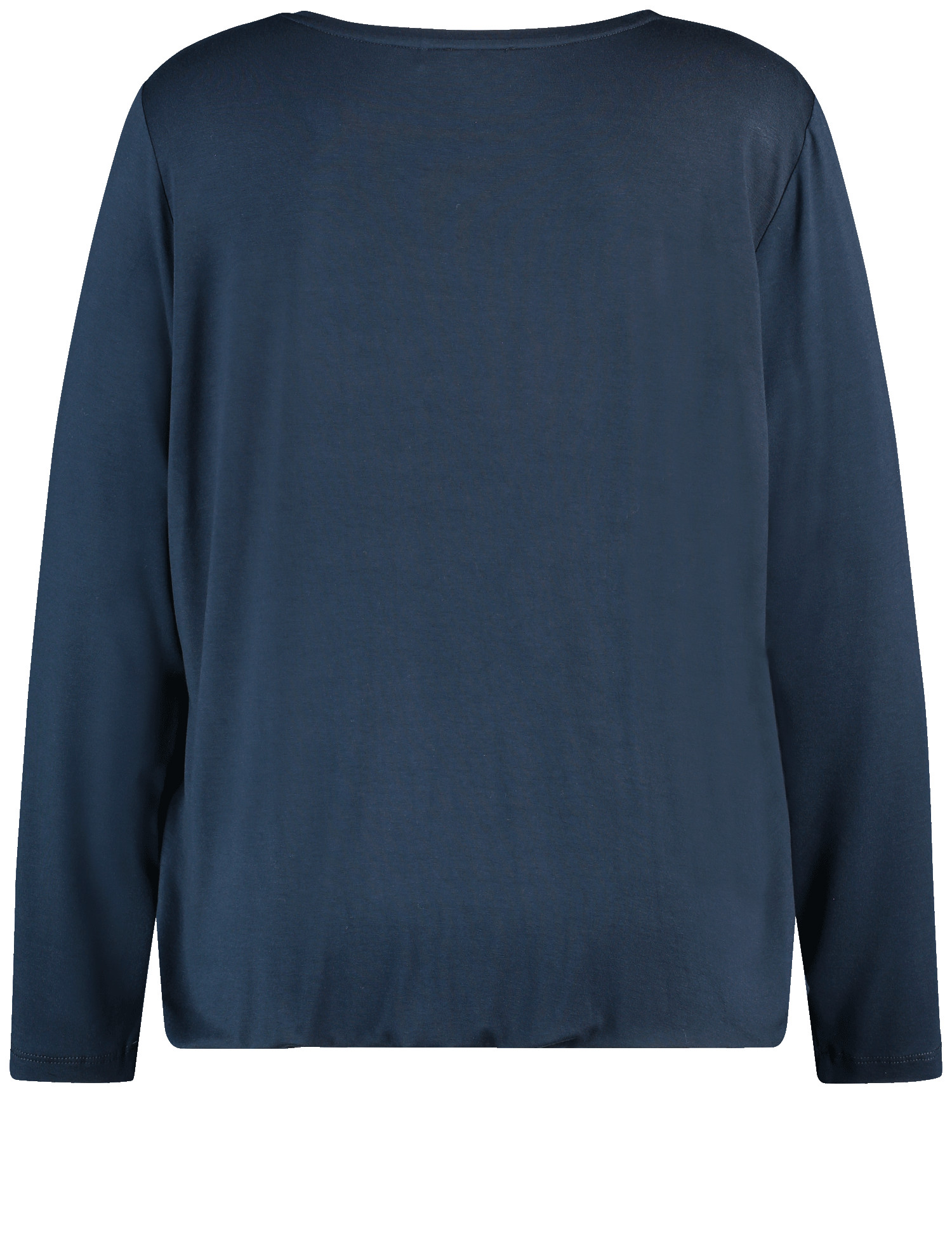 Langarmshirt mit Material-Patch