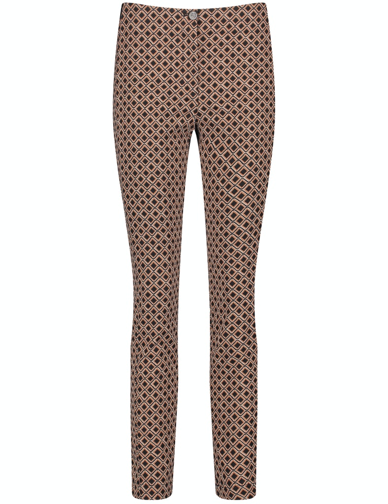 Hose mit Rautenmuster