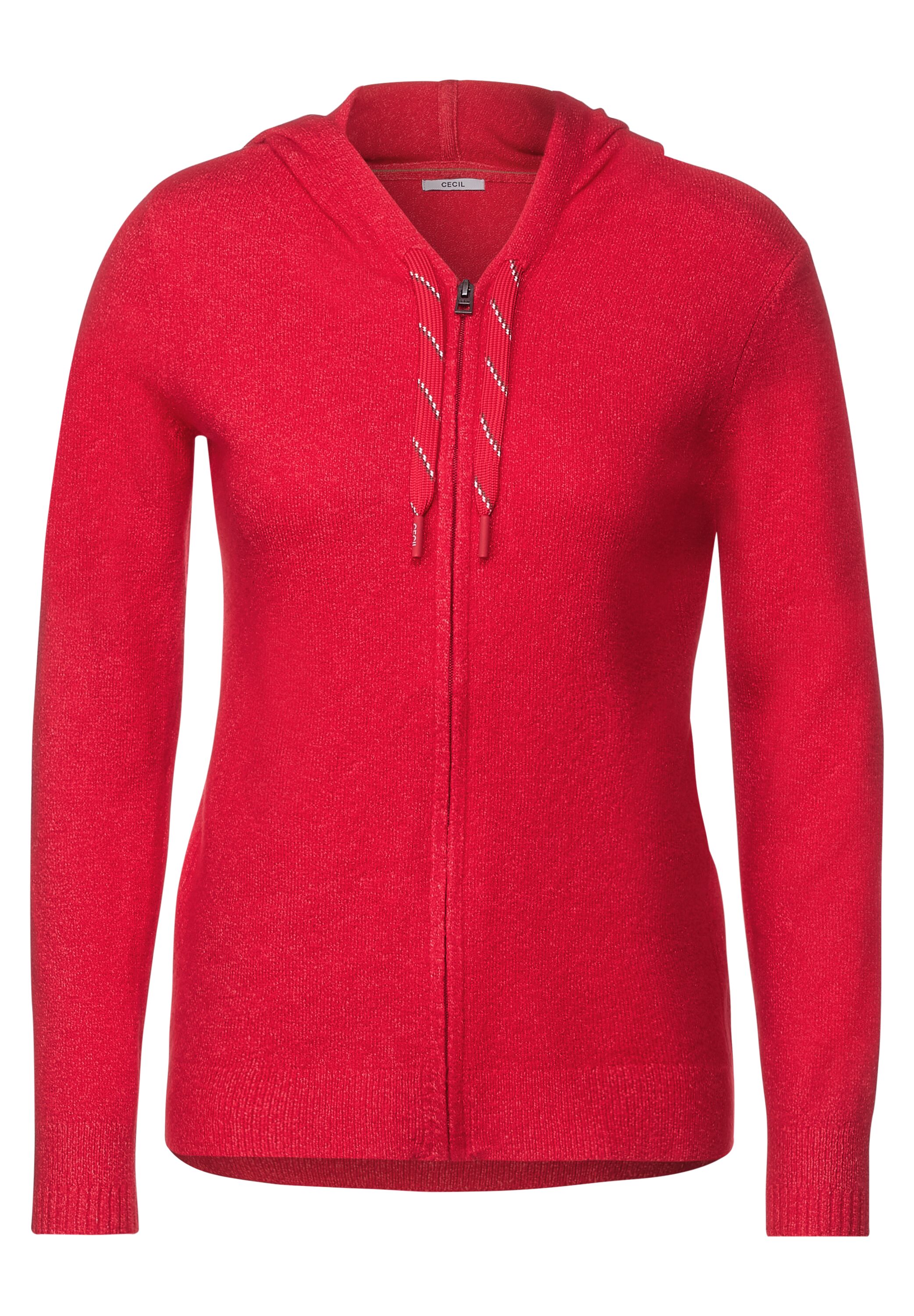 Cosy Strickjacke mit Zipper