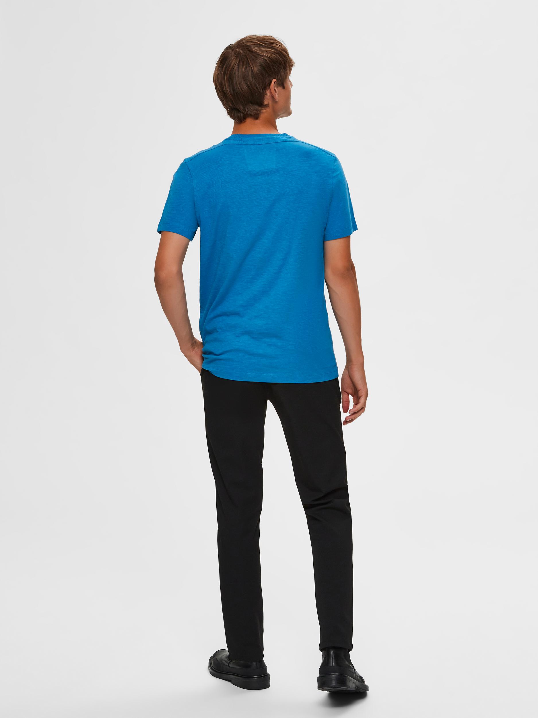 SLHJARED SLUB SS O-NECK TEE W