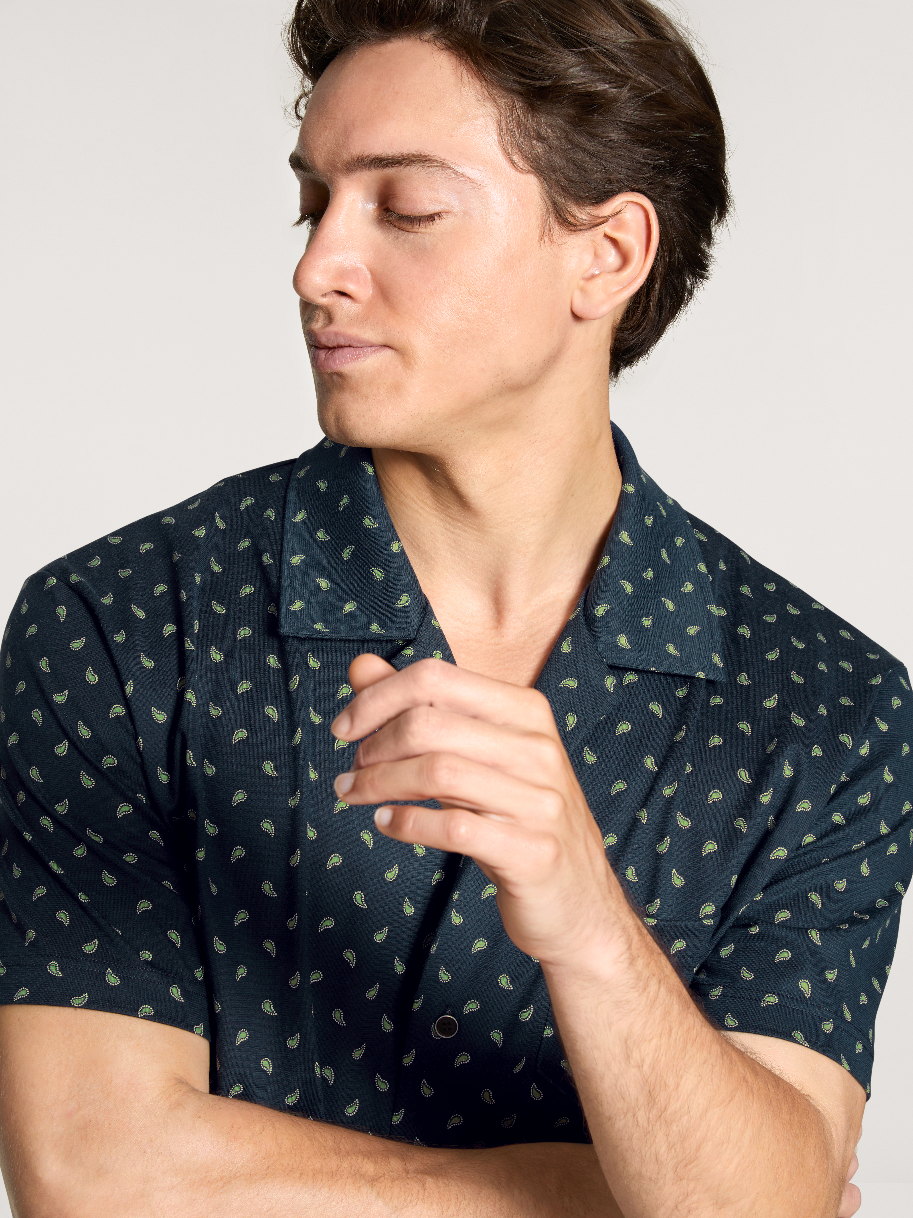 HERREN Pyjama kurz