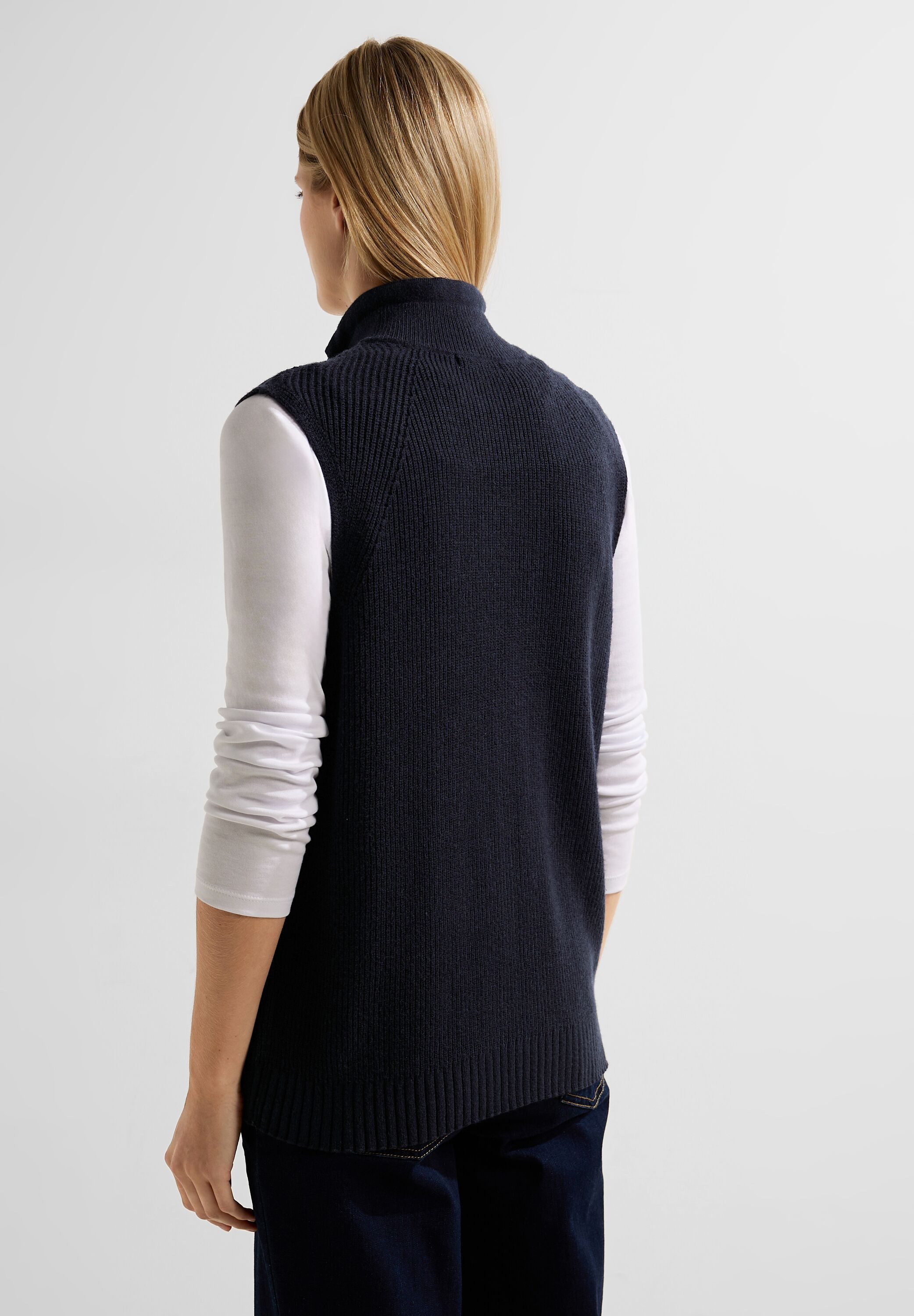 Cosy Zipper Strickweste