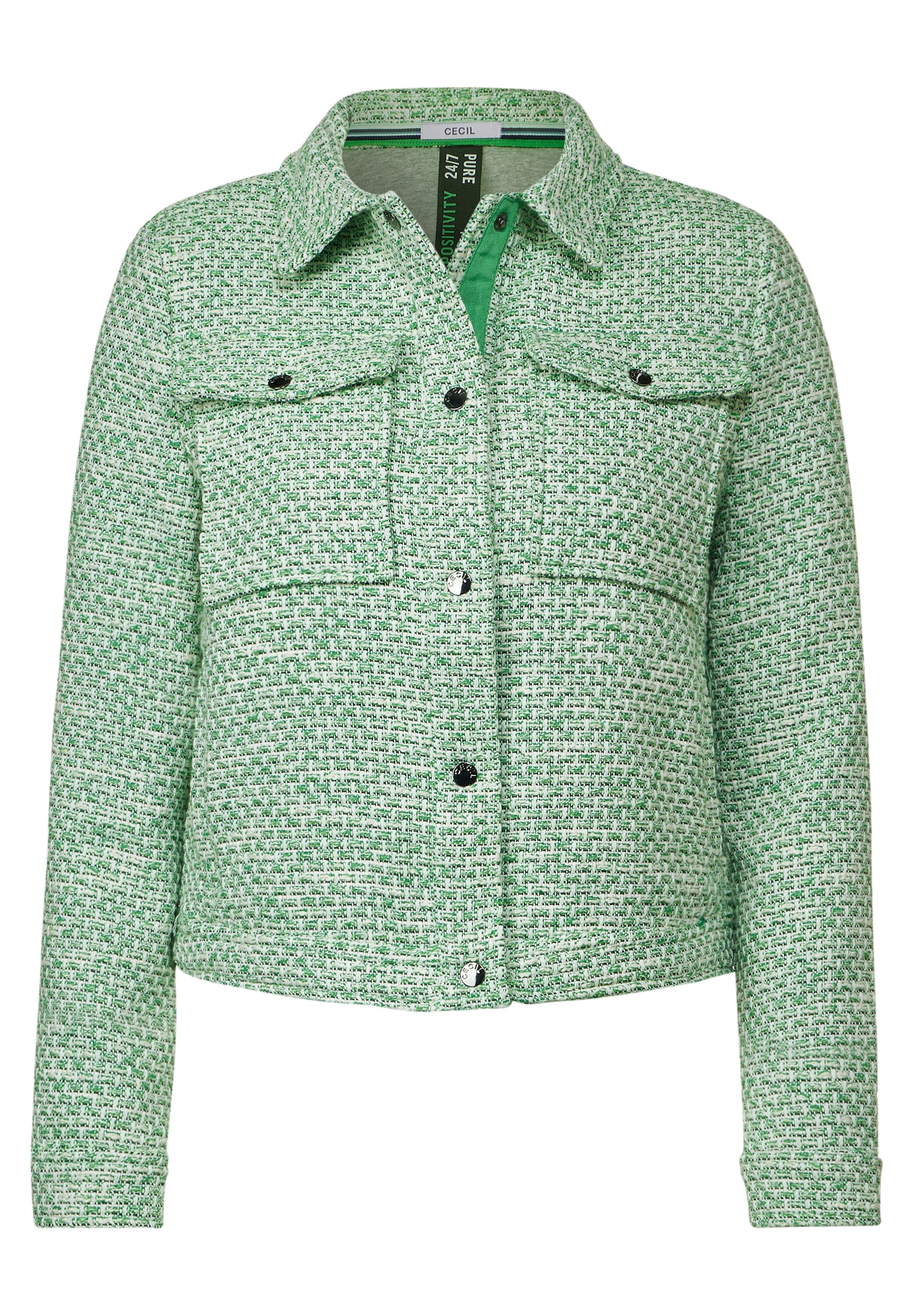 Bouclé Jacke