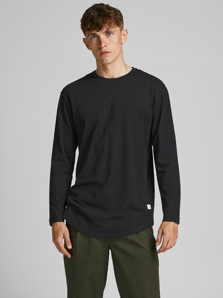 JJENOA TEE O-NECK LS NOOS