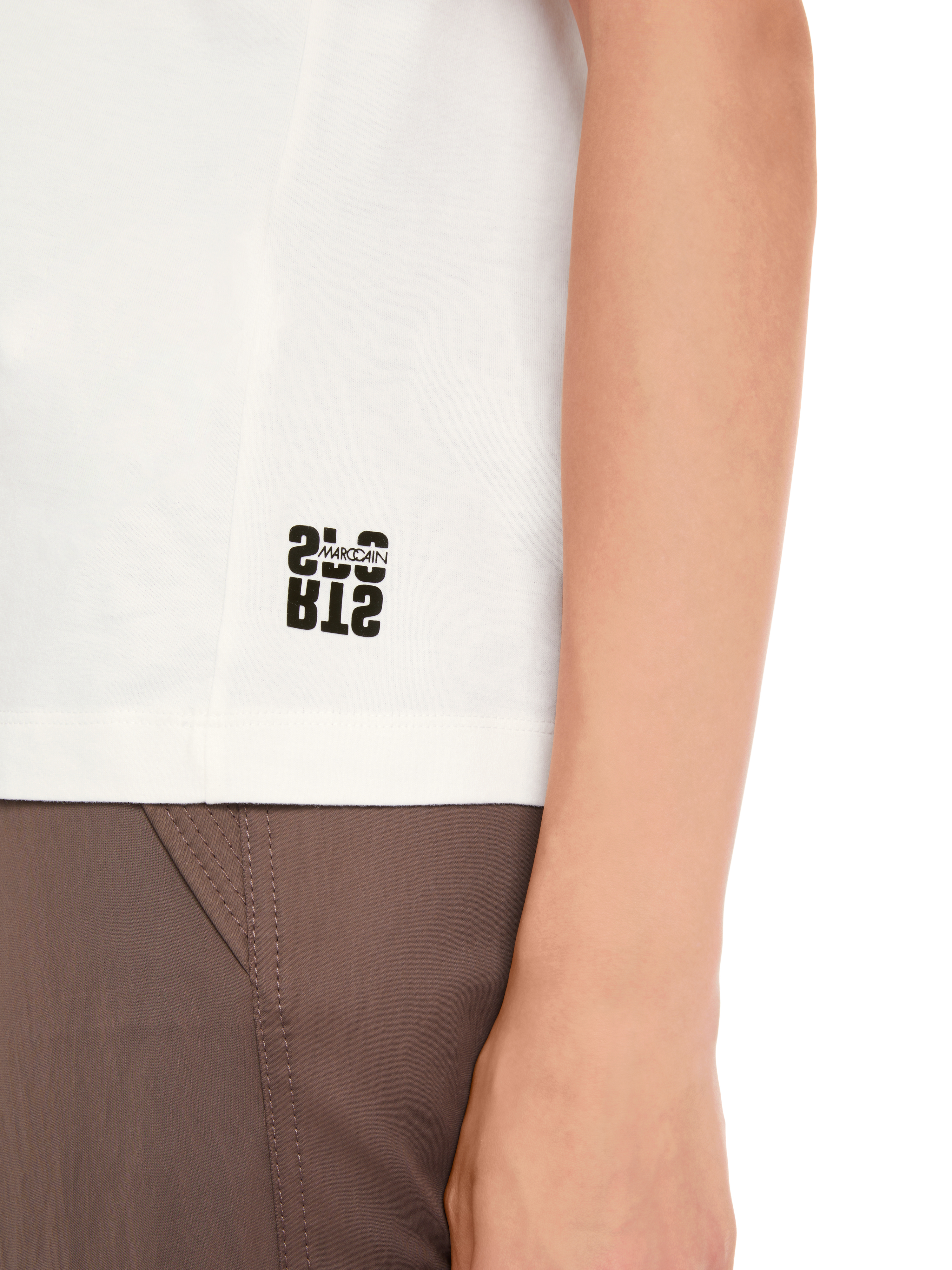 T-Shirt aus reiner Baumwolle
