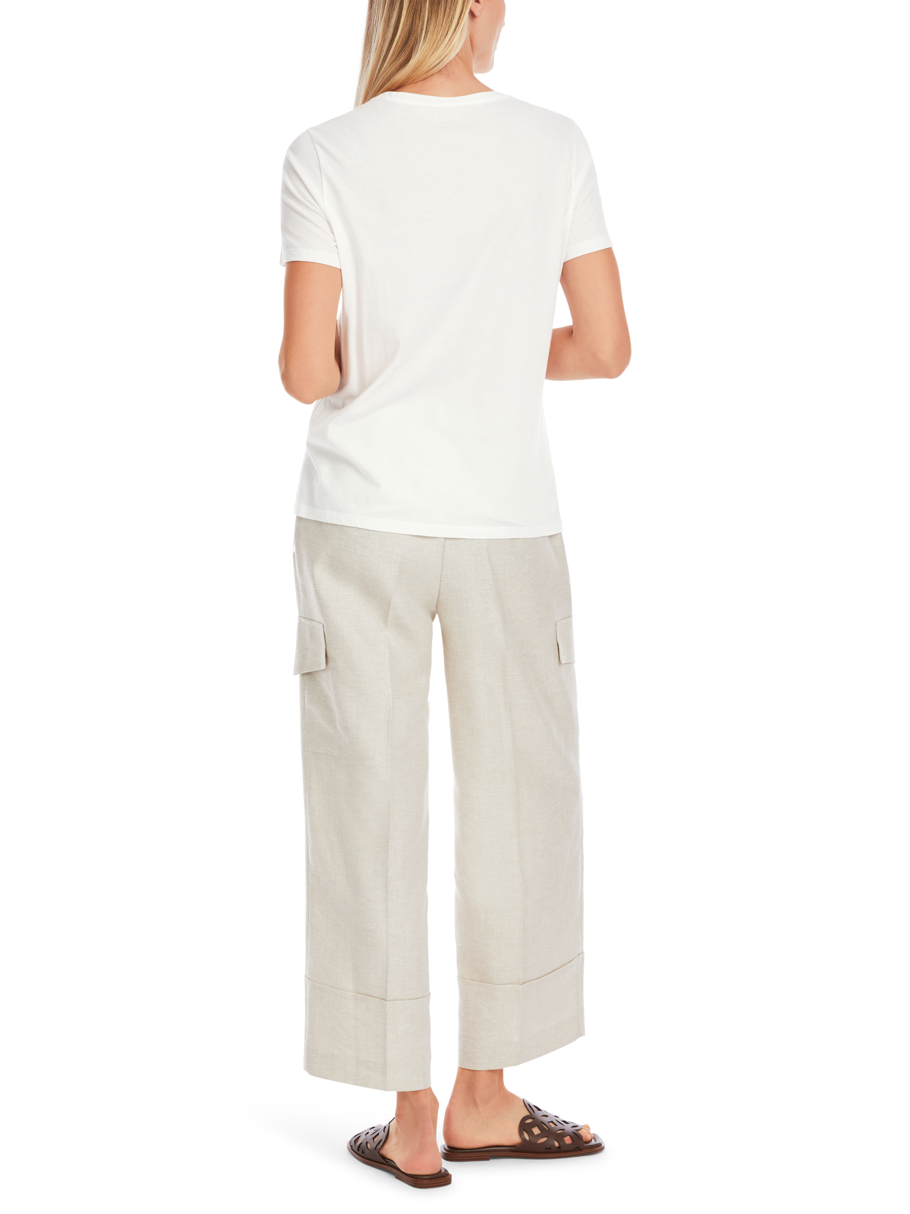 Mit Motiv - T-Shirt in 100 % Baumwolle