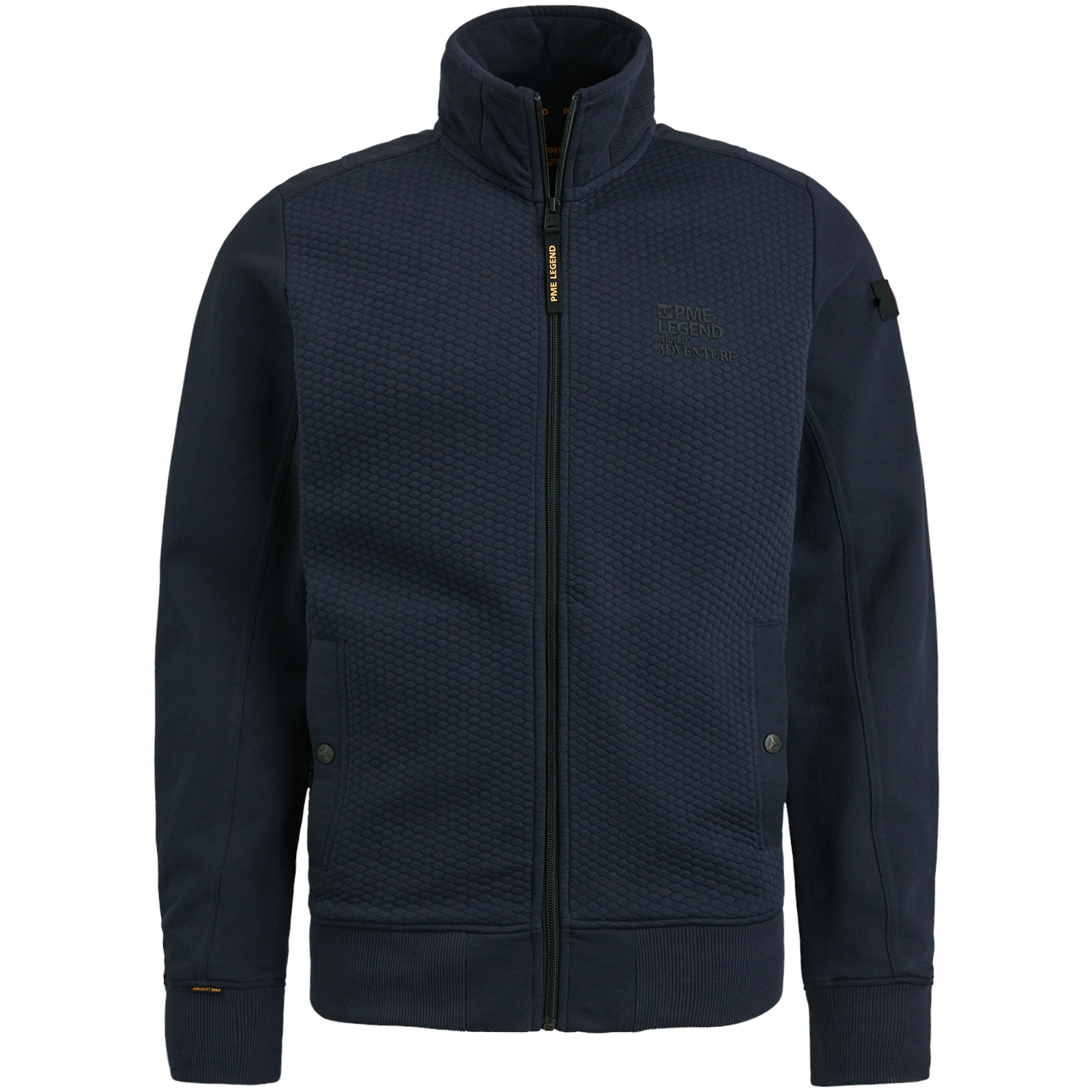 Zip jacket jacquard interlock sweat