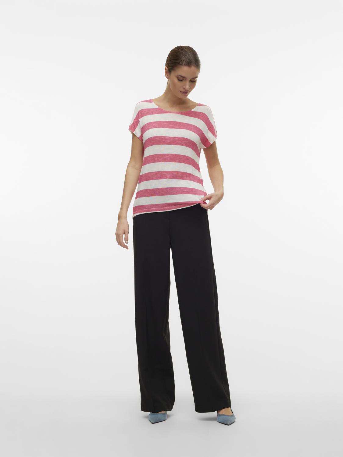 VMWIDE STRIPE SL TOP GA JRS NOOS