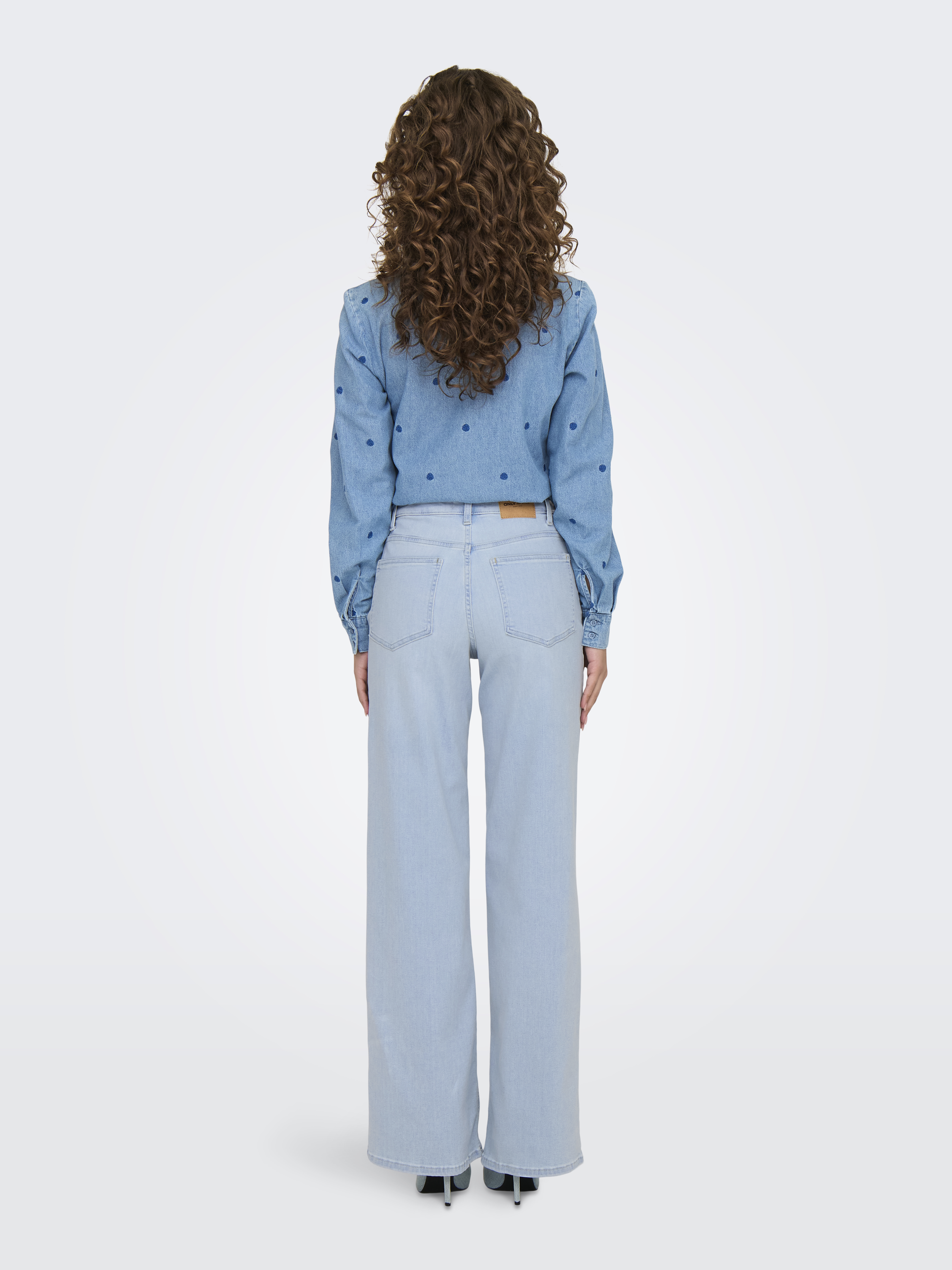 ONLMADISON BLUSH HW WIDE DNM CRO495 NOOS