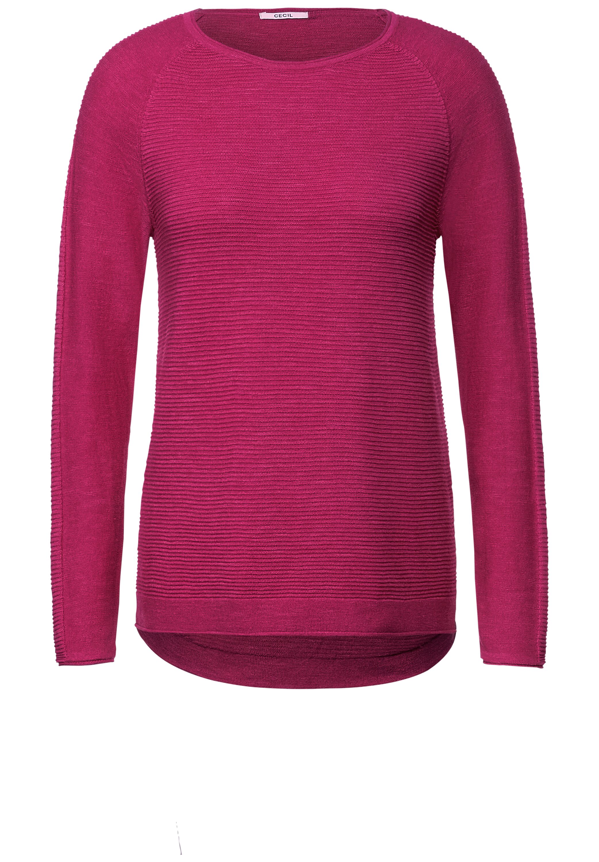 Pullover in Melange Optik