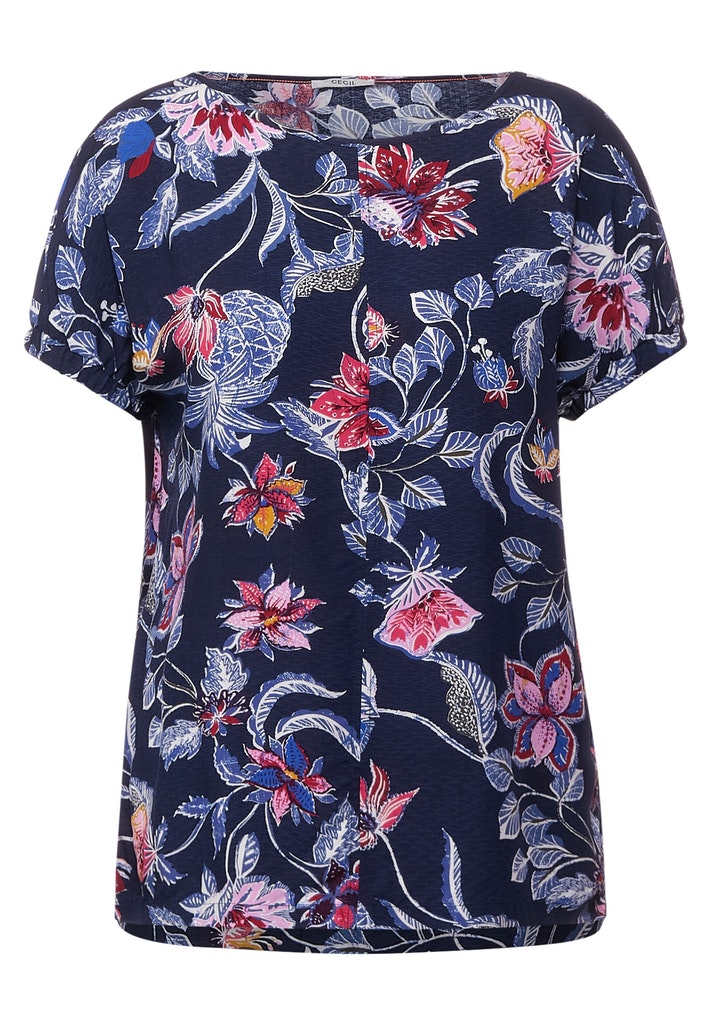 Bluse mit Blumen Print